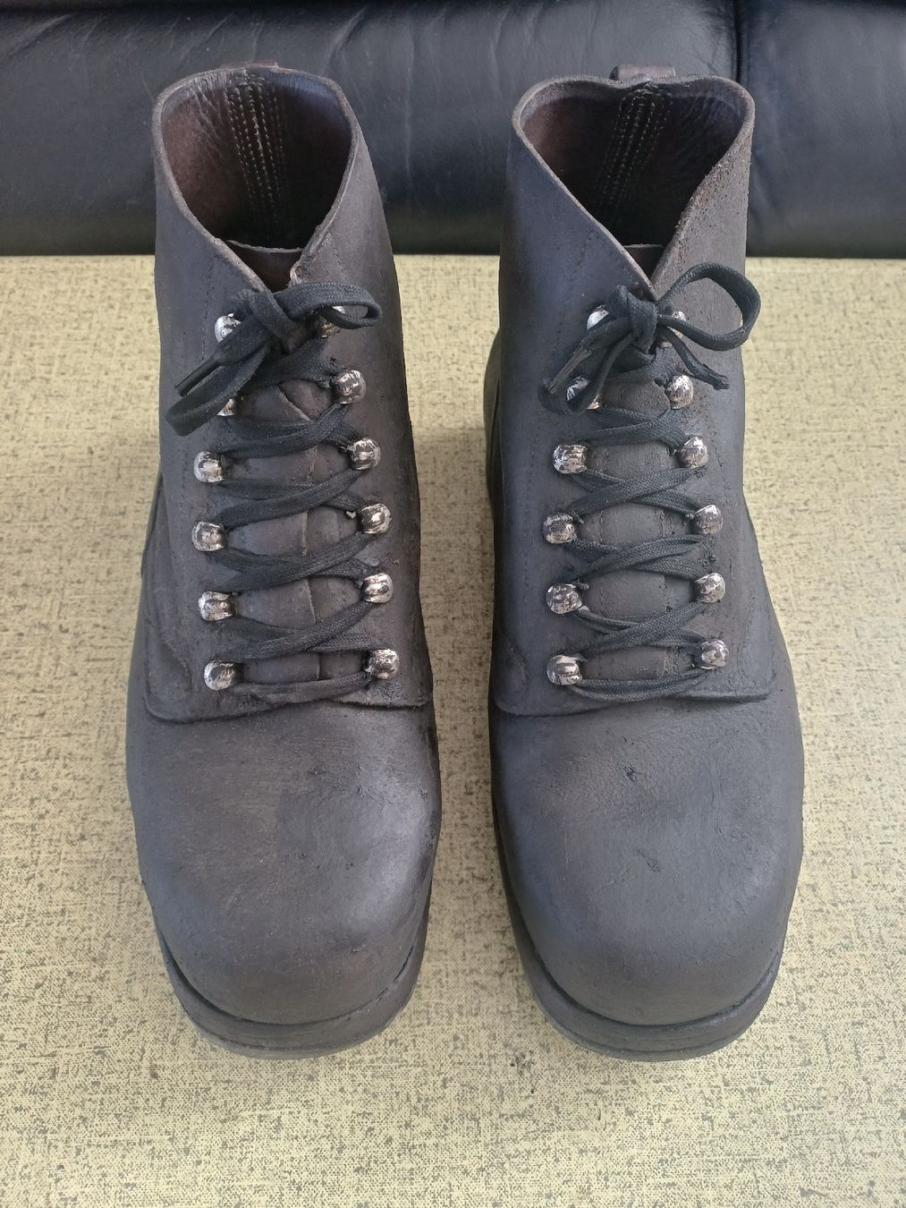 Schweizer Armee Herrenschuhe: Armeeschuhe Grösse 42 Breite 4 Schweizer Armee – Gebraucht aus Ebersecken von Napf08 2