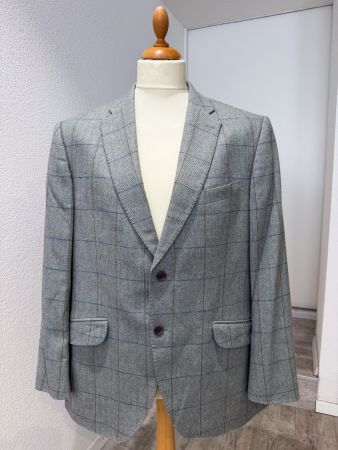 Charles Tyrwhitt Sakko Gr. 54 – Wolle, Baumwolle & Kaschmir