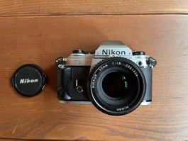 Nikon FG + Nikkor 50mm f/1.8 – Funktionstüchtig