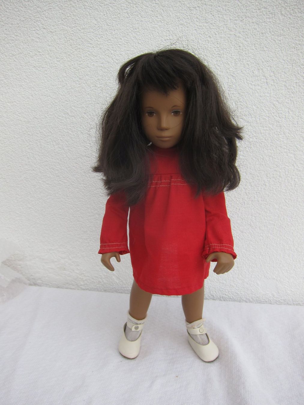 Sasha Morgenthaler Bambole: SASHA PUPPE BRAUNE HAARE – Usato da Regensdorf venduto da Eri8057