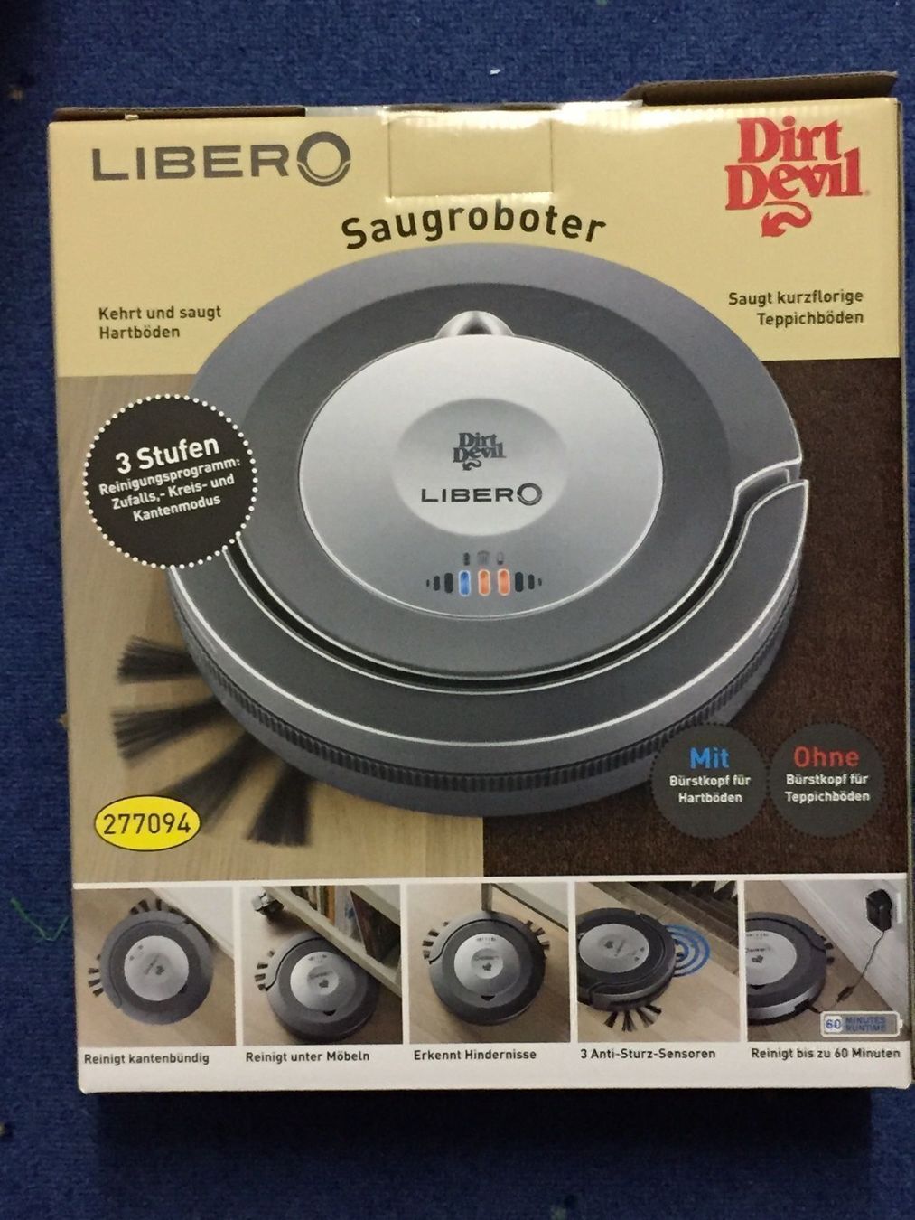 Staubsauger & Zubehör: Saugroboter Dirt Devil Libero M606-4 neu – Neu und originalverpackt aus Dietlikon von Trukaip