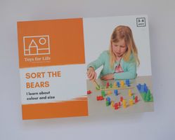 Sort the bears | Montessori | Waldorf | Toys for life