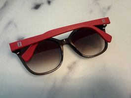 Sonnenbrille Fendi Braun/Rot