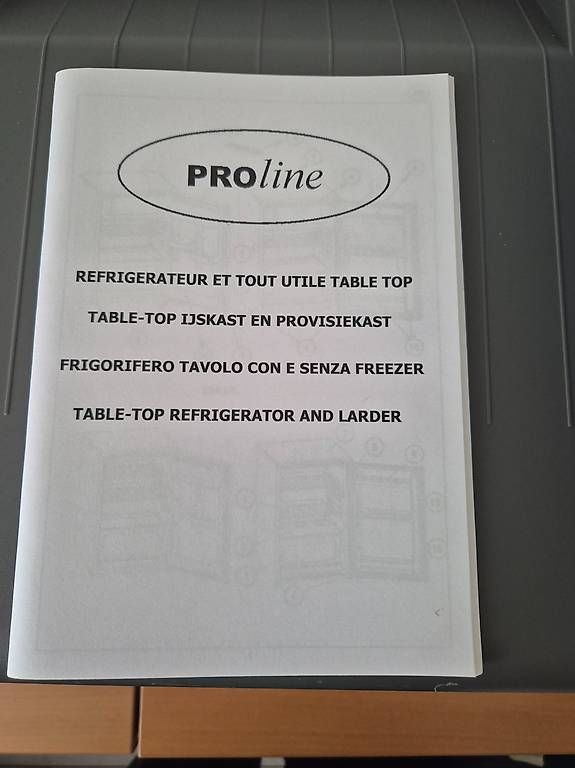 Kühlschrank: Petit réfrigérateur Table Top Proline avec Freezer – Gebraucht aus Oulens-Echallens von car_95c8 3