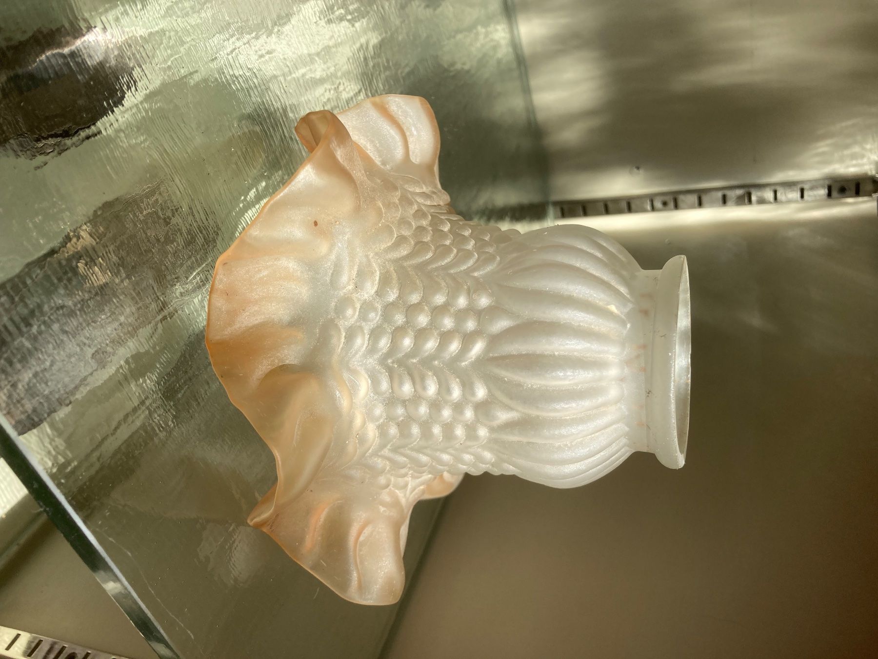Lampenschirme: antiker Lampenschirm - Glas – Gebraucht aus zürich von papalapa