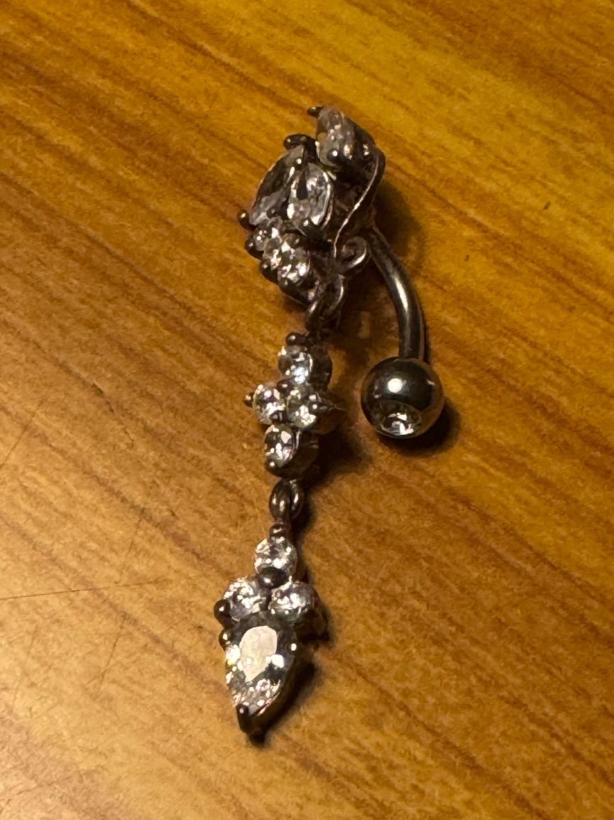 Piercingschmuck: Piercing Bauchnabel Schmuck Zirkonia – Gebraucht aus Steffisburg von smocky17 2