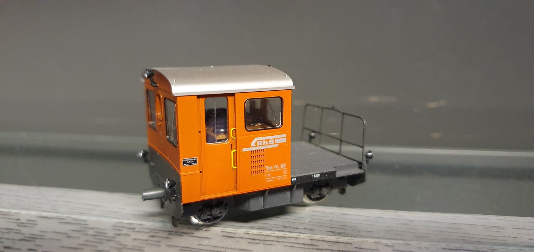 Bemo Modellini di ferrovie: BEMO: RHB TRAKTOR Tm 2/2 ORANGE 127362 OVP – Usato da Biglen venduto da taunus82 4