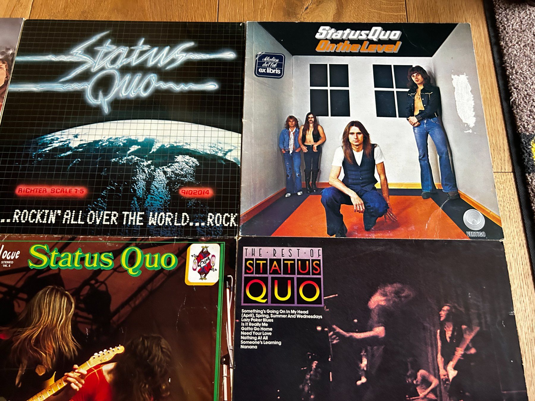 Dischi in vinile: LP Vinyl Status Quo Sammlung 2, 9 Alben top – Usato da Steinach venduto da Jaguare1961 2