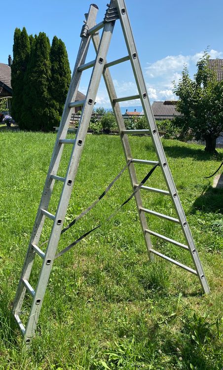 Alu Leiter 2 Teilig ausziehbar Kaufen auf Ricardo