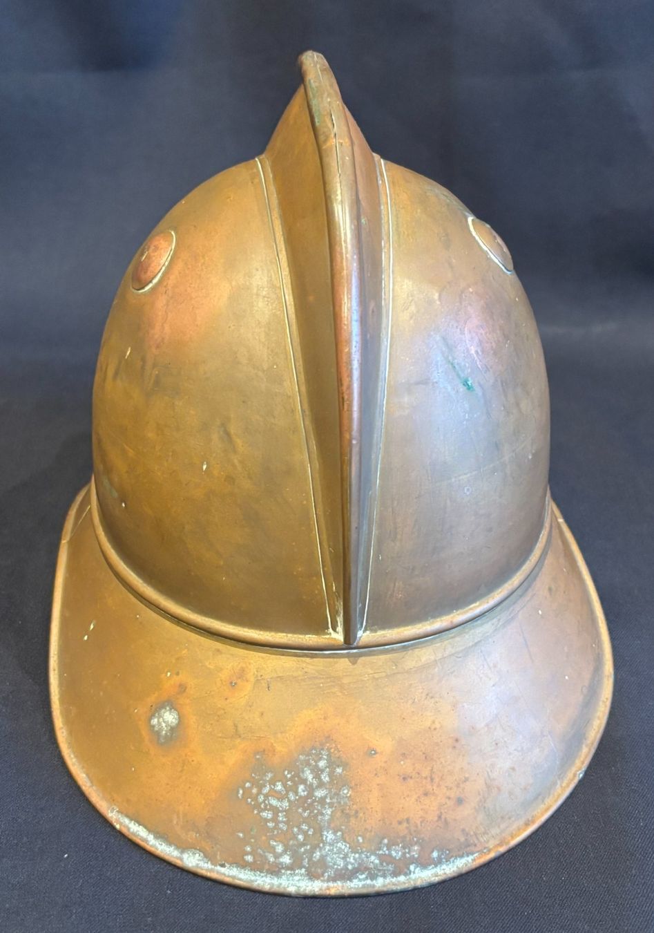 Pompieri: Antiker Feuerwehrhelm mit Schweizer Kreuz – Usato da Bern venduto da Chraebu2 4