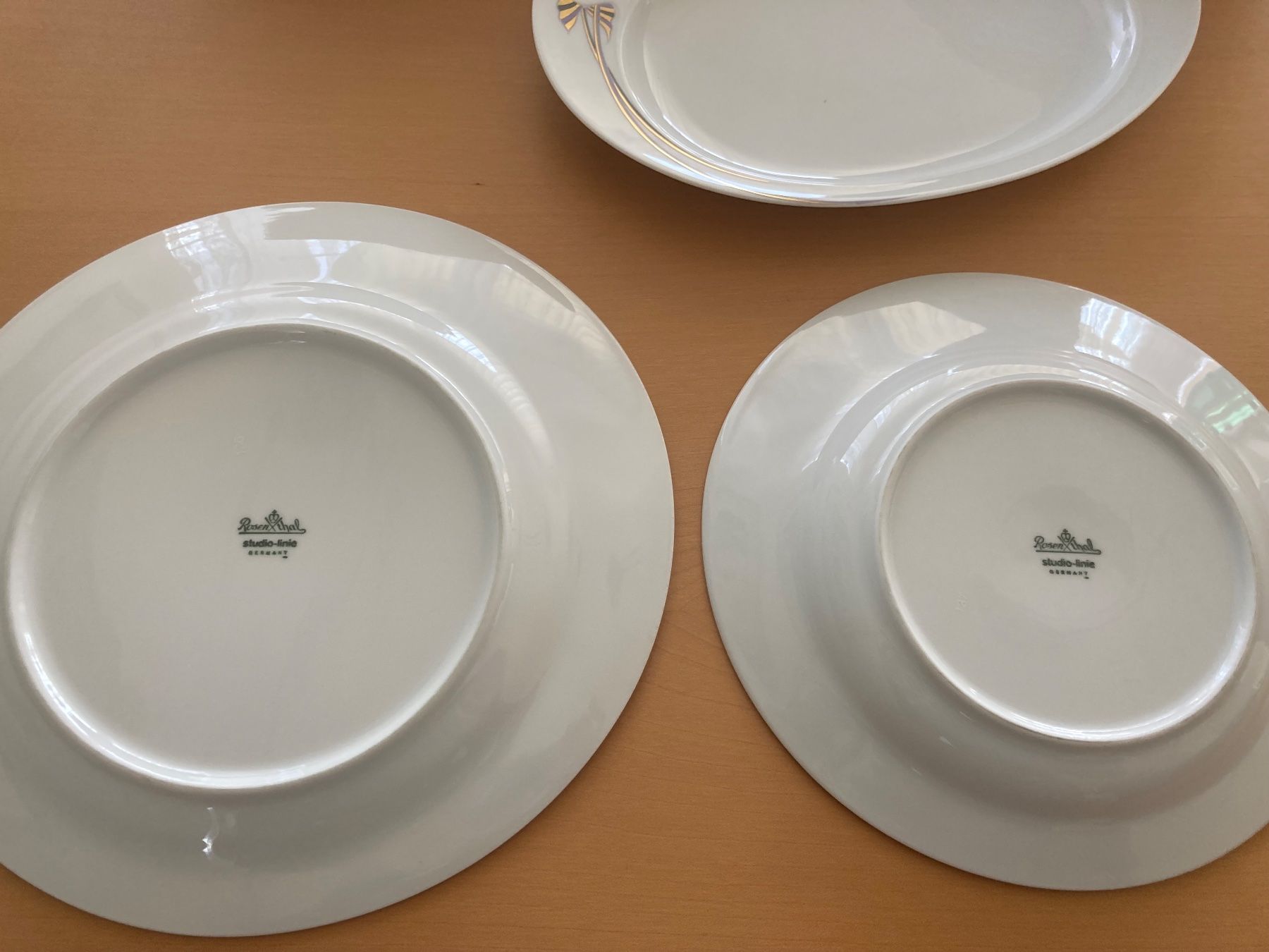 Rosenthal Geschirrsets: Rosenthal Speiseservice Asimmetria Goldblume – Gebraucht aus Oberengstringen von Martinp 2