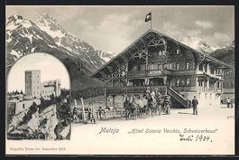 Maloja, Hotel Osteria-Vecchia, Schweizer