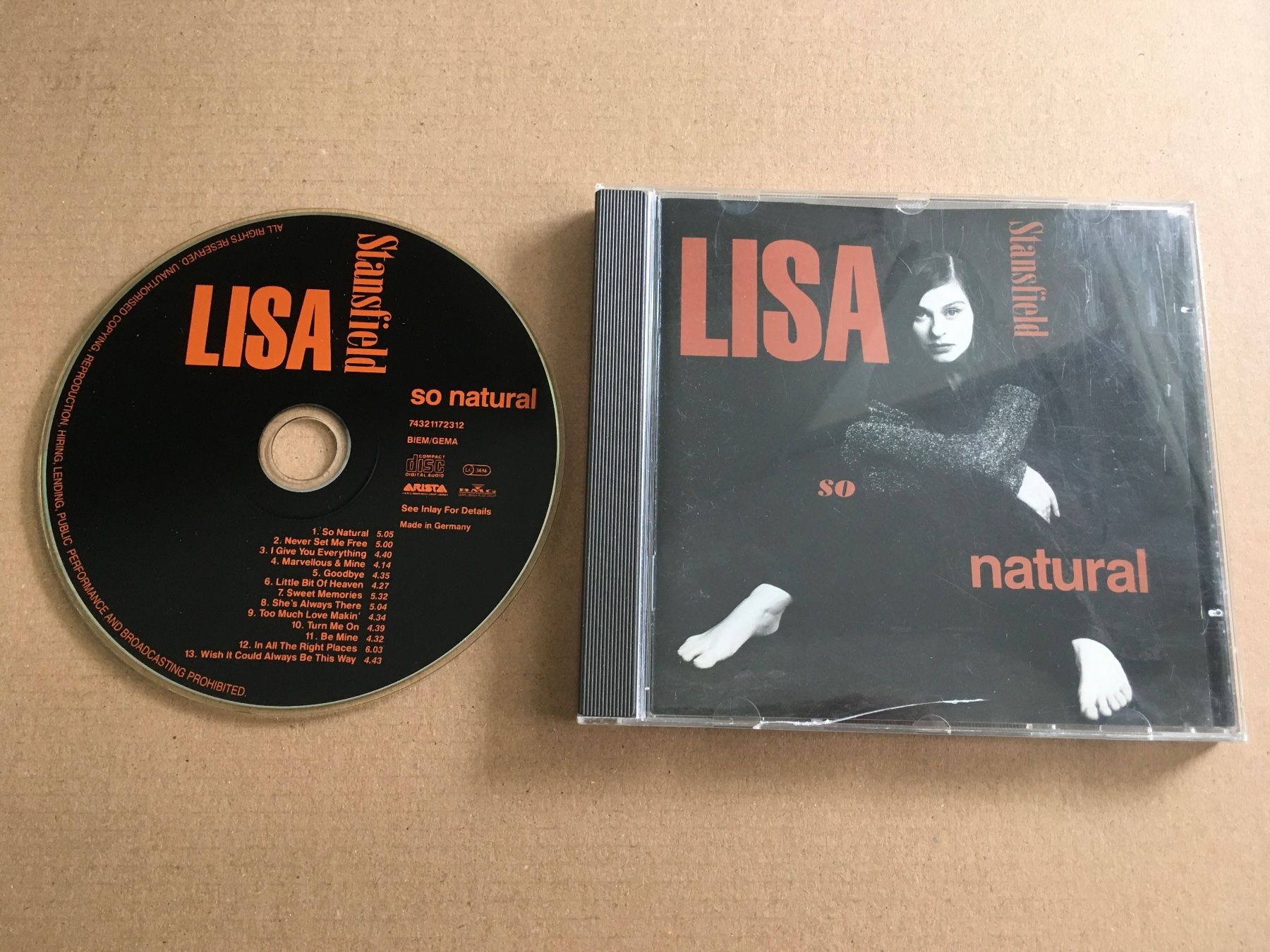 CD: Lisa Stansfield - So Natural -CD- – Usato da St.Gallen venduto da MedienJoe
