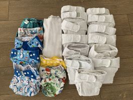 Lot complet couches lavables – Little Lamb Taille 2