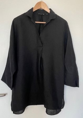 Leinenbluse von Caliban Gr. 42 (46 IT)