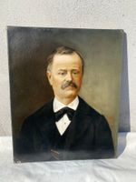 Porträt eines Mannes, Öl auf L. signiert 60x51 Gemälde 19Jh