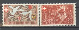 1941, Pro Patria, Landschaftsbilder, ohne Falz **