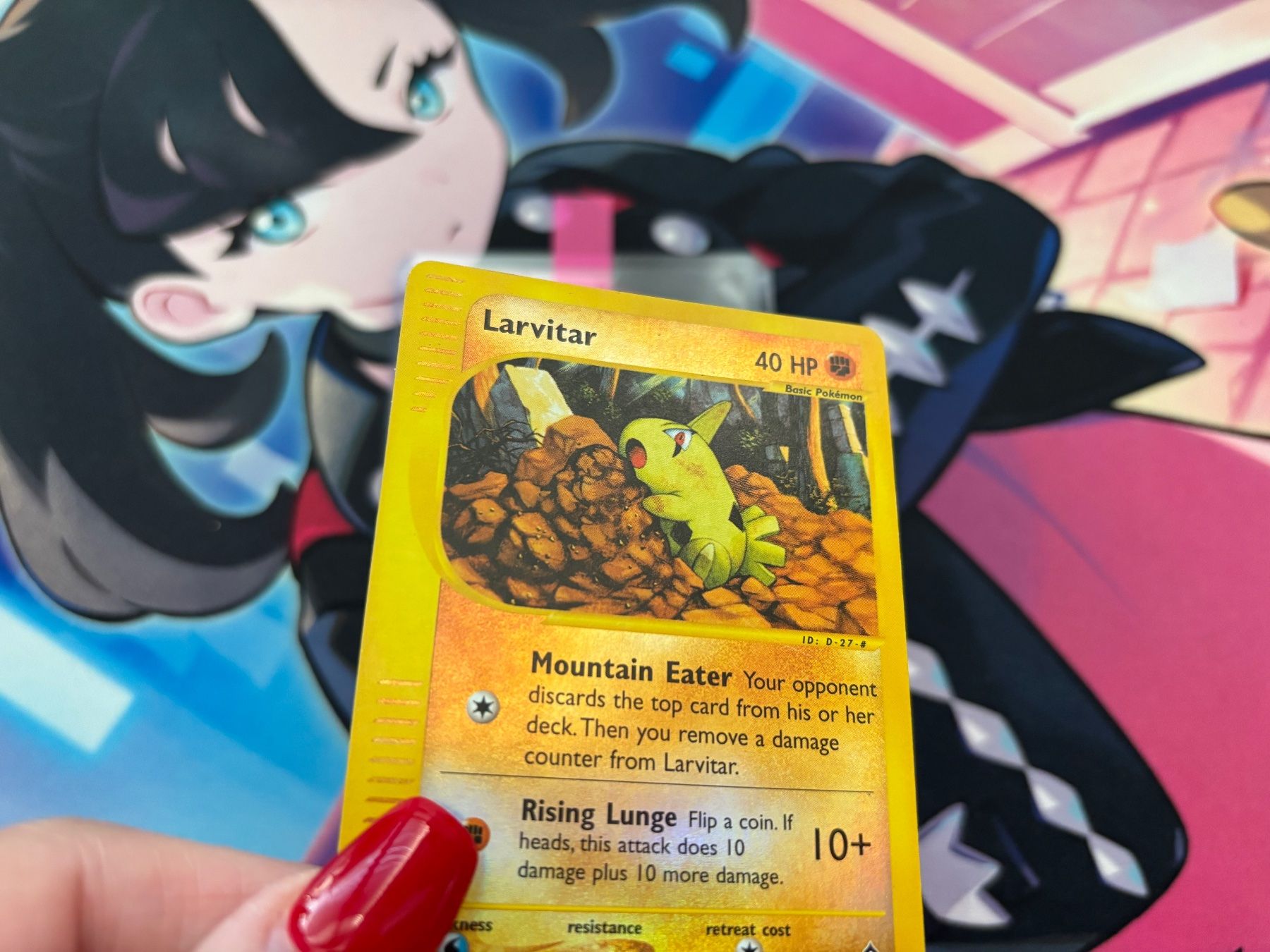 Pokémon Carte collezionabili: 2002 POKEMON Larvitar Reverse Holo Aquapolis 89 – Usato da Wilen (Sarnen) venduto da Seeungeheuer 1