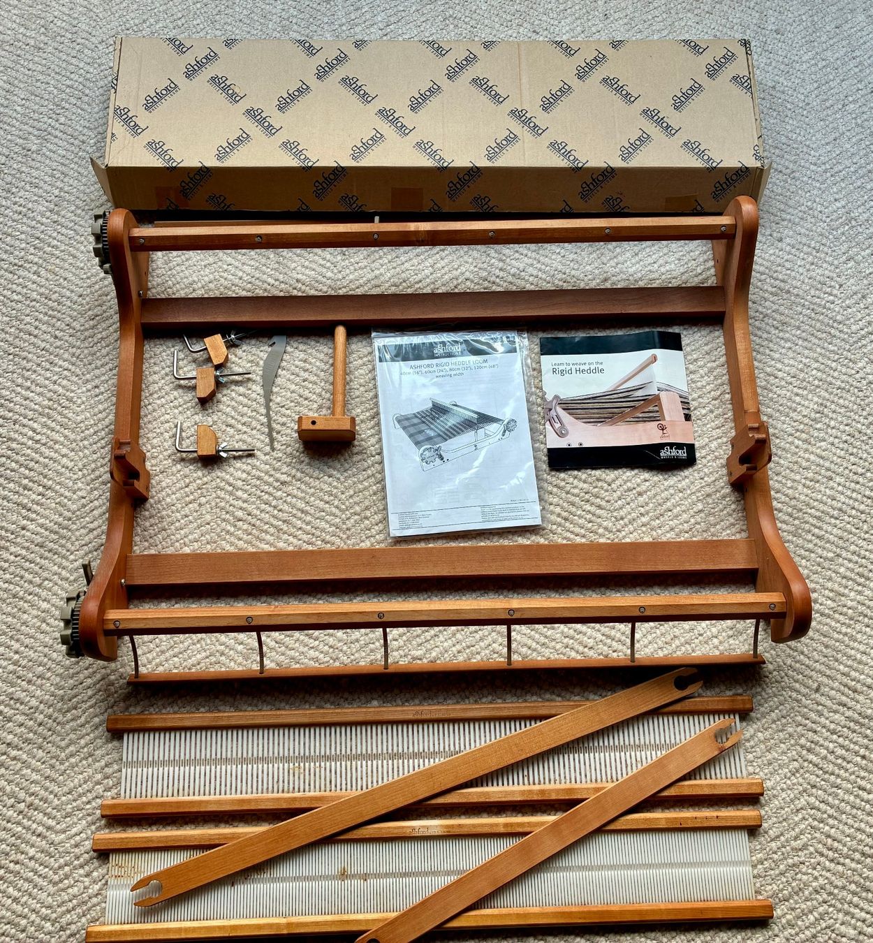 Webrahmen: Ashford Rigid Heddle Loom Webrahmen 80cm – Neu (gemäss Beschreibung) aus Schwanden i. E. von Magnolia88 6
