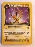 Dark Jolteon (unc.) Team Rocket 1st - MINT - ab 1.-