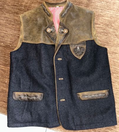 Trachtenweste Wolle Gr. 50