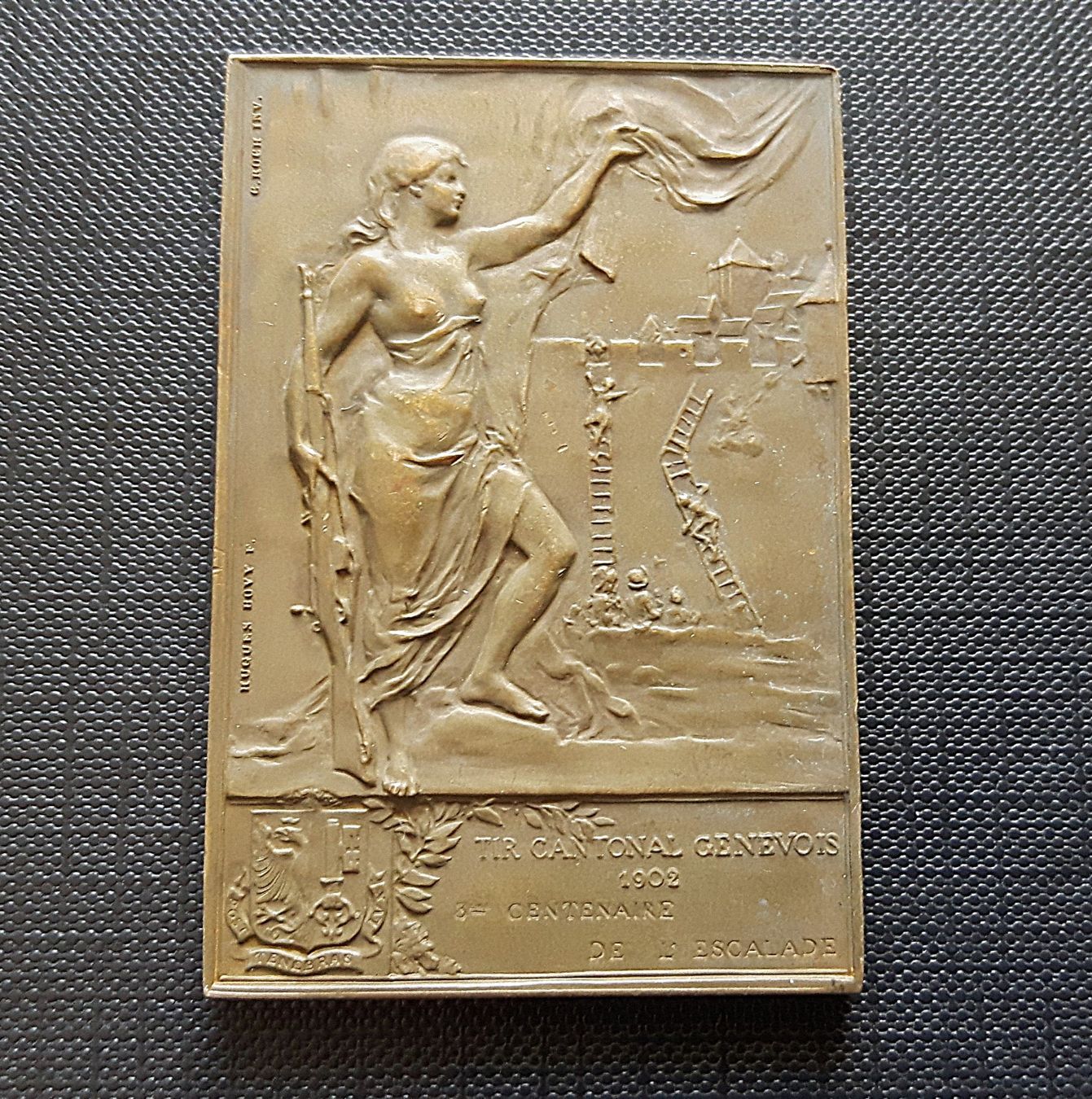 Medaillen: TIR CANTONAL GENEVOIS 1902 – Gebraucht aus Zürich von brinkosos