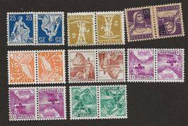 Lot Kehrdruck ab K1 + K2 postfrisch **/* wie abgebildet