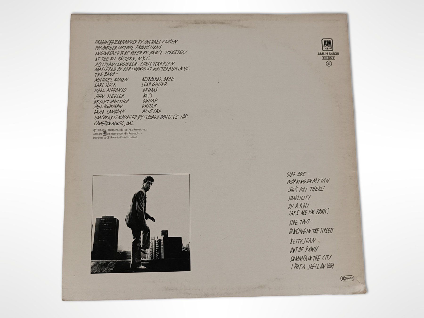 Schallplatten: Vinyl Tim Curry - Simplicity – Gebraucht aus Suhr von Restwert_Suhr 1