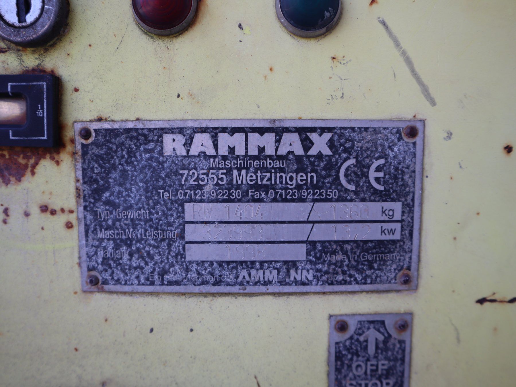 Rammax Alle Maschinen: Rammax RW 1404, Grabenwalze – Gebraucht aus Hasle LU von Arag08 8