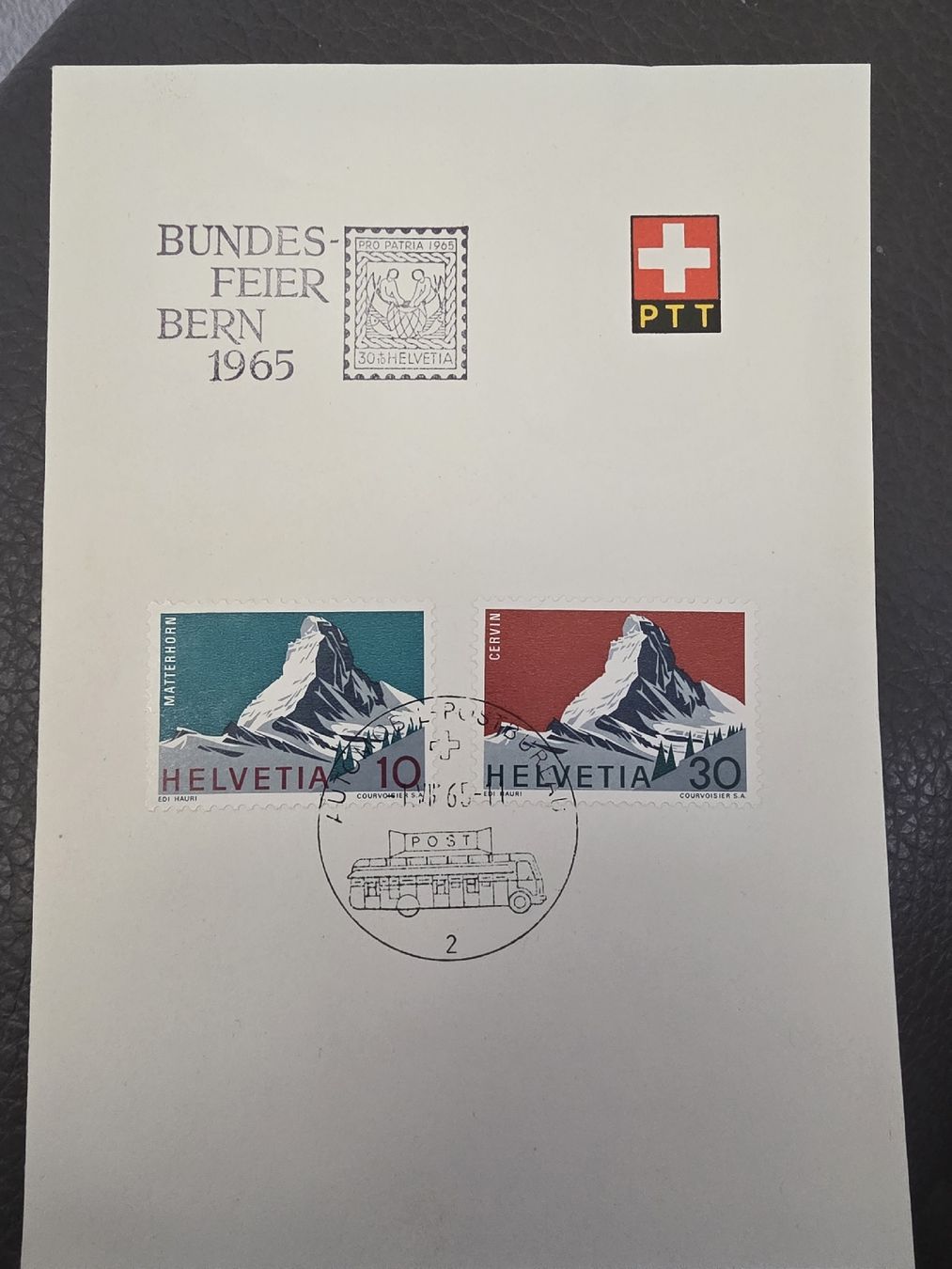 Tutti i francobolli: Bundesfeier Bern 1965 – Usato da Bern venduto da Deschain01
