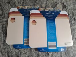 Crofton Schneidebrett flexibel 2x 6er Set BPA frei