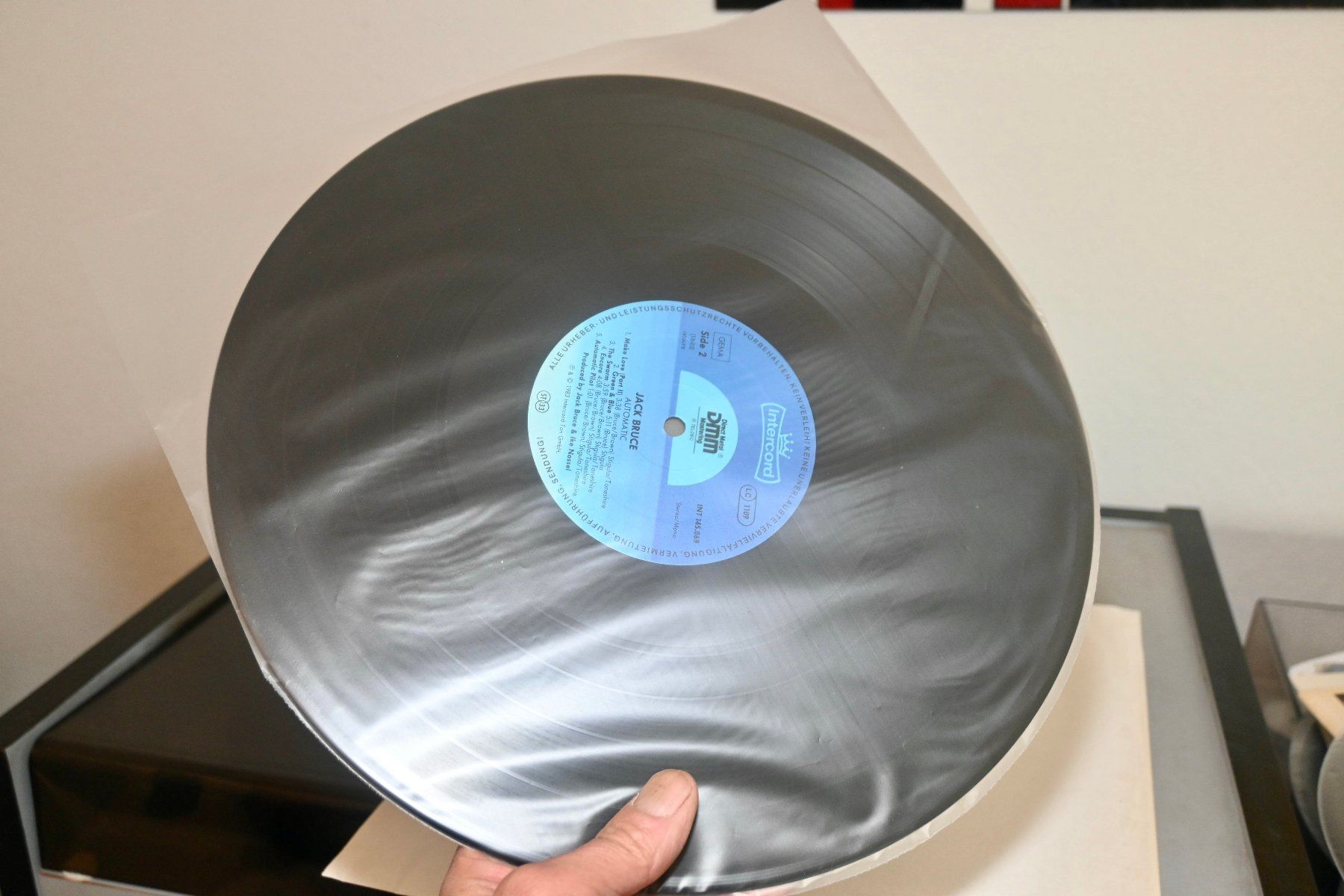 Dischi in vinile: Jack Bruce – Automatic GERMANY LP 1983 m/OIS – Usato da Pfaffhausen venduto da mono_rec 4