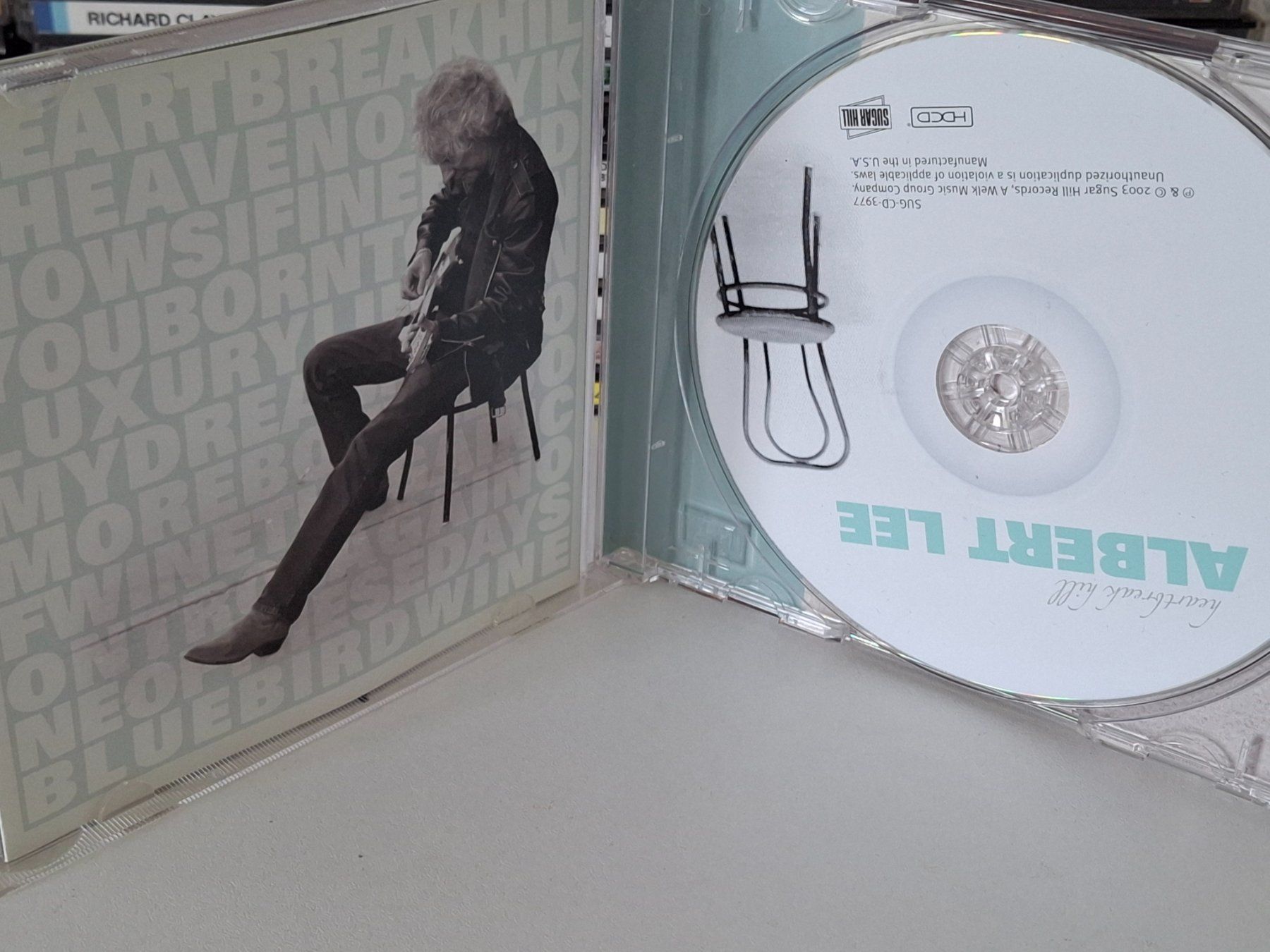 CD: CD Albert Lee - Heartbreak Hill – Usato da Aarberg venduto da Jackup1 2