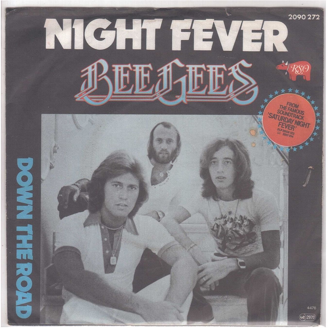 Schallplatten: Bee Gees - night fever – Gebraucht aus Rheinau von