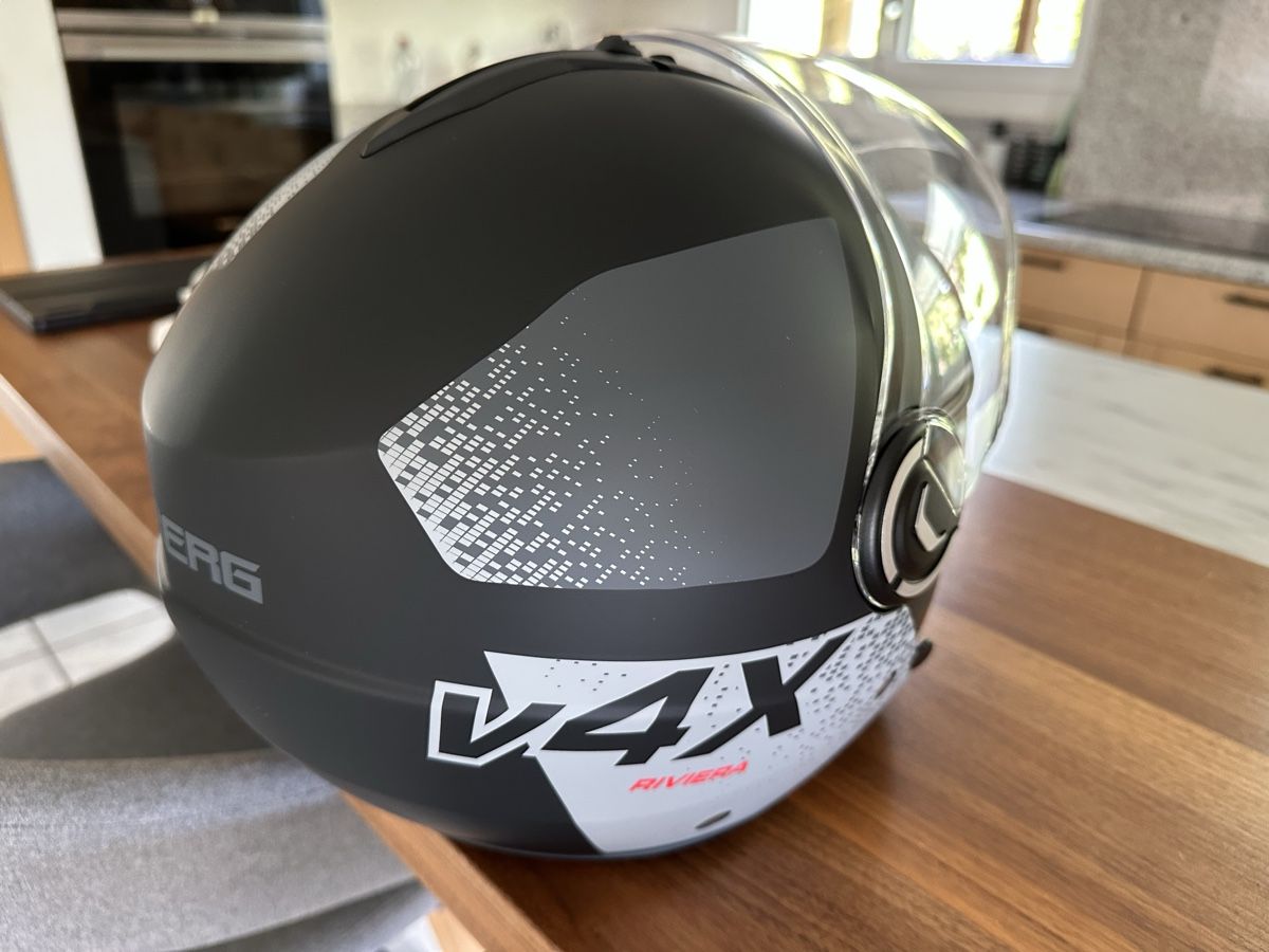 Casques & visières: Caberg Riviera V4X Alpha Jethelm – Neuf (Voir description) à Gipf-Oberfrick par Best68 4