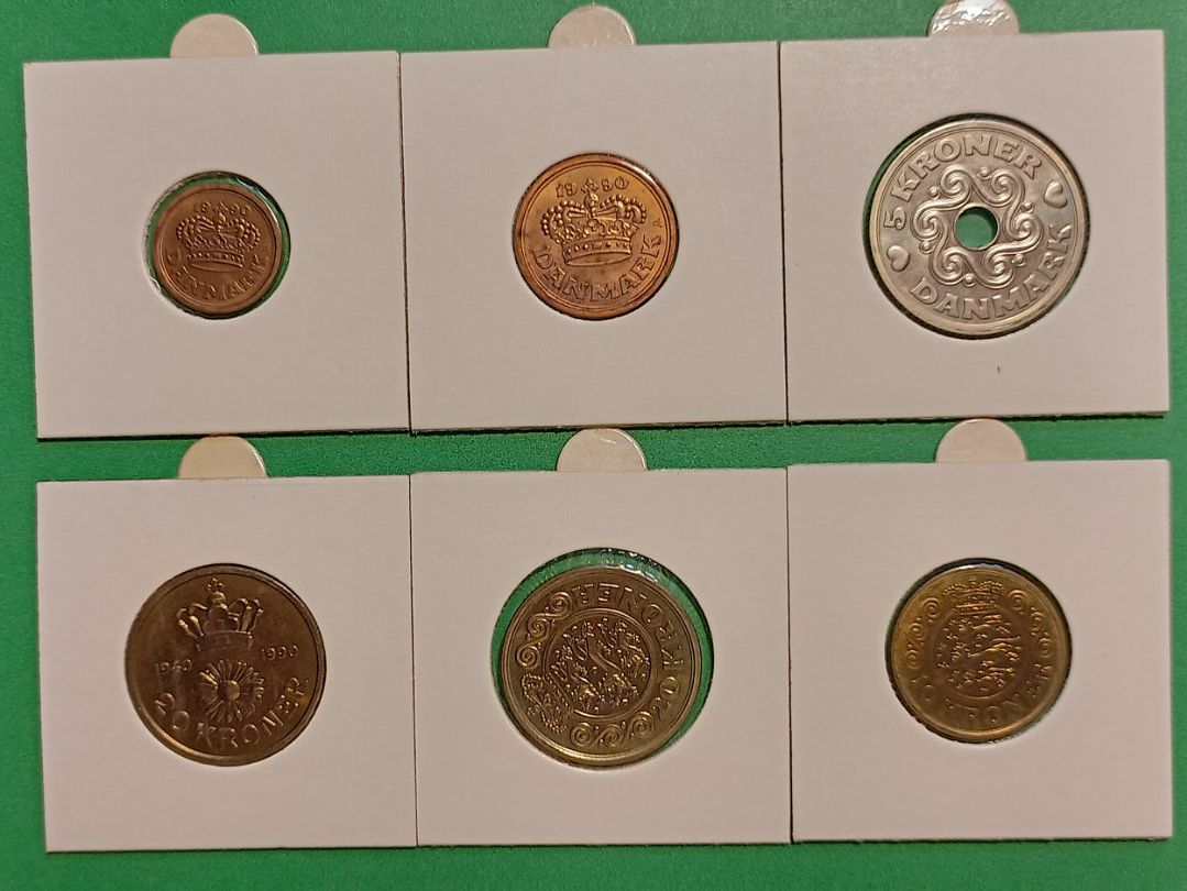 Tutti le monete: Münzen Dänemark unz. – Nuovo (secondo la descrizione) da Brugg AG venduto da Flohzi 1