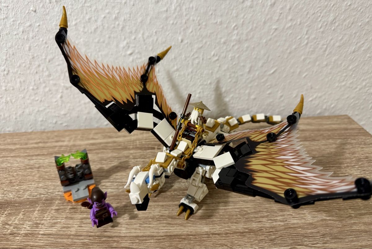Lego Kit di costruzioni: LEGO NINJAGO 71718 Le Dragon de Wu – Usato da Genève venduto da AS27 1