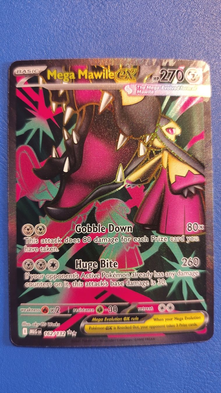 Pokémon Carte collezionabili: Mega Mawile ex 162 / 132 Mega Evolution Ultra Rare ✨ – Nuovo (secondo la descrizione) da St-Saphorin-Lavaux venduto da Mercimaisnon