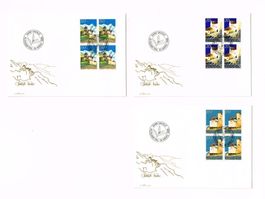 1986_Schloss Vaduz_FL Liechtenstein_3 Briefe