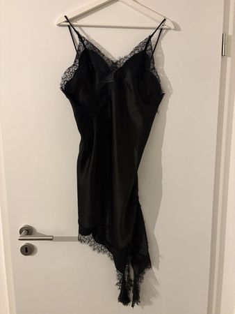 Black Lace Trim Cami Top