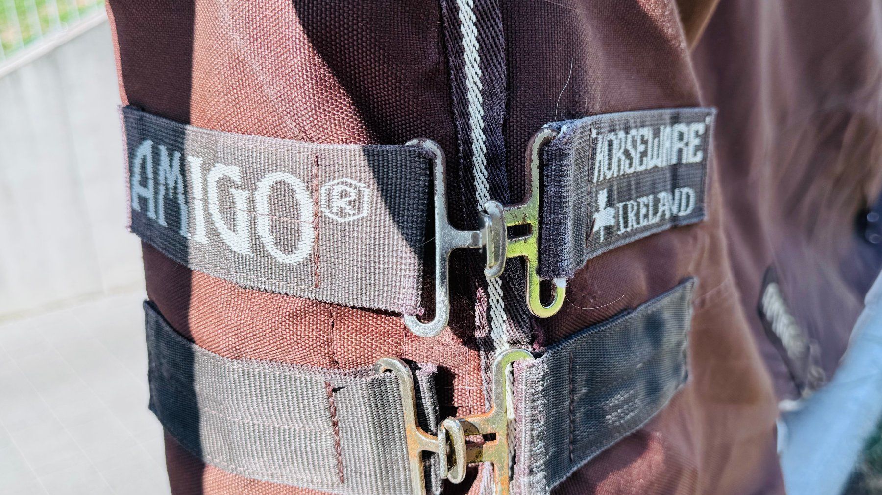 Coperte & Accessori: Pferdedecke Amigo 155 cm – Usato da Bülach venduto da Montreal2000 1