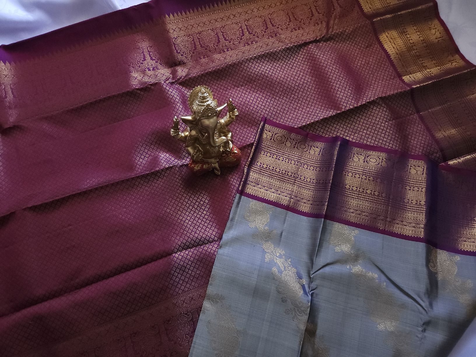 Kleider: Pure kanchipuram saree NEW – Neu und originalverpackt aus Les Acacias von minnie6 2