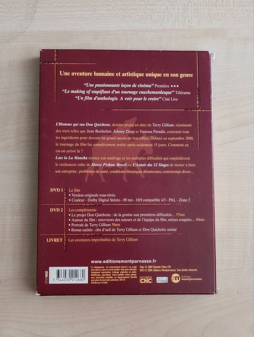 Alle DVDs: Lost in la Mancha – Gebraucht aus Sion von dor_8hwv 1