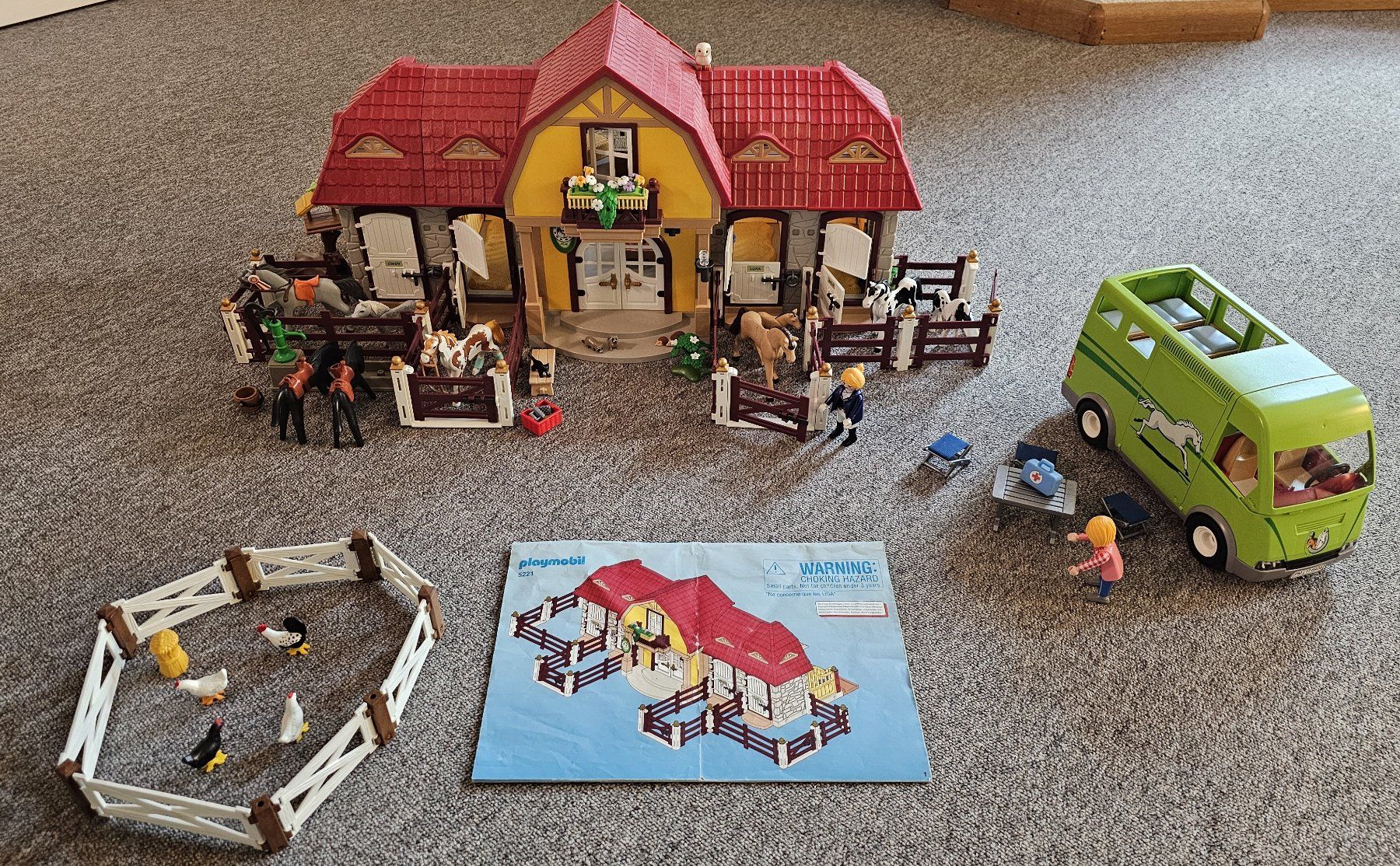 Playmobil Giocattoli: Playmobil Pferde-Ranch – Usato da Münchenstein venduto da Thomi61