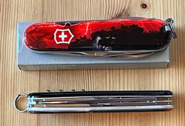 Bull, Stier, black schwarz Victorinox Taschenmesser, Spartan