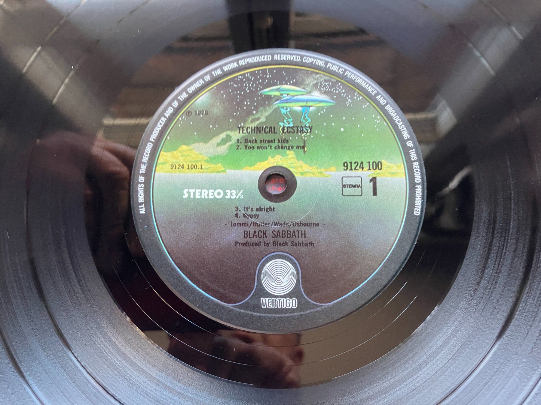 Vinyles: Black Sabbath – D'occasion à Aarwangen par Jukebox3 6