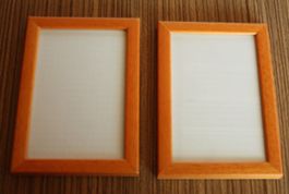2 Bilderrahmen 12x17cm