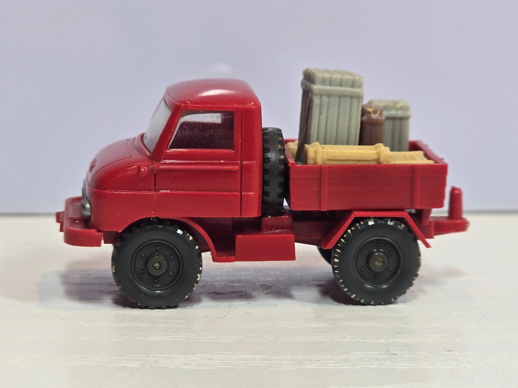 Wiking Modellautos: Wiking, Unimog, rot, alt – Neu (gemäss Beschreibung) aus Kloten von Nicola2 6