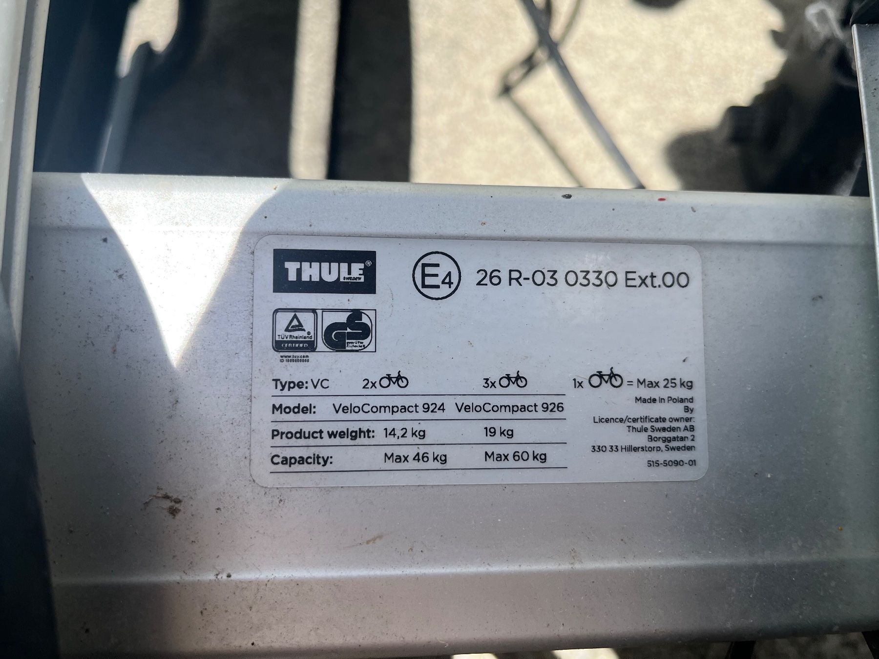 Travi: Veloträger Thule für 2 Velos oder E-Bike's – Usato da Niederteufen venduto da Patrick9052 4
