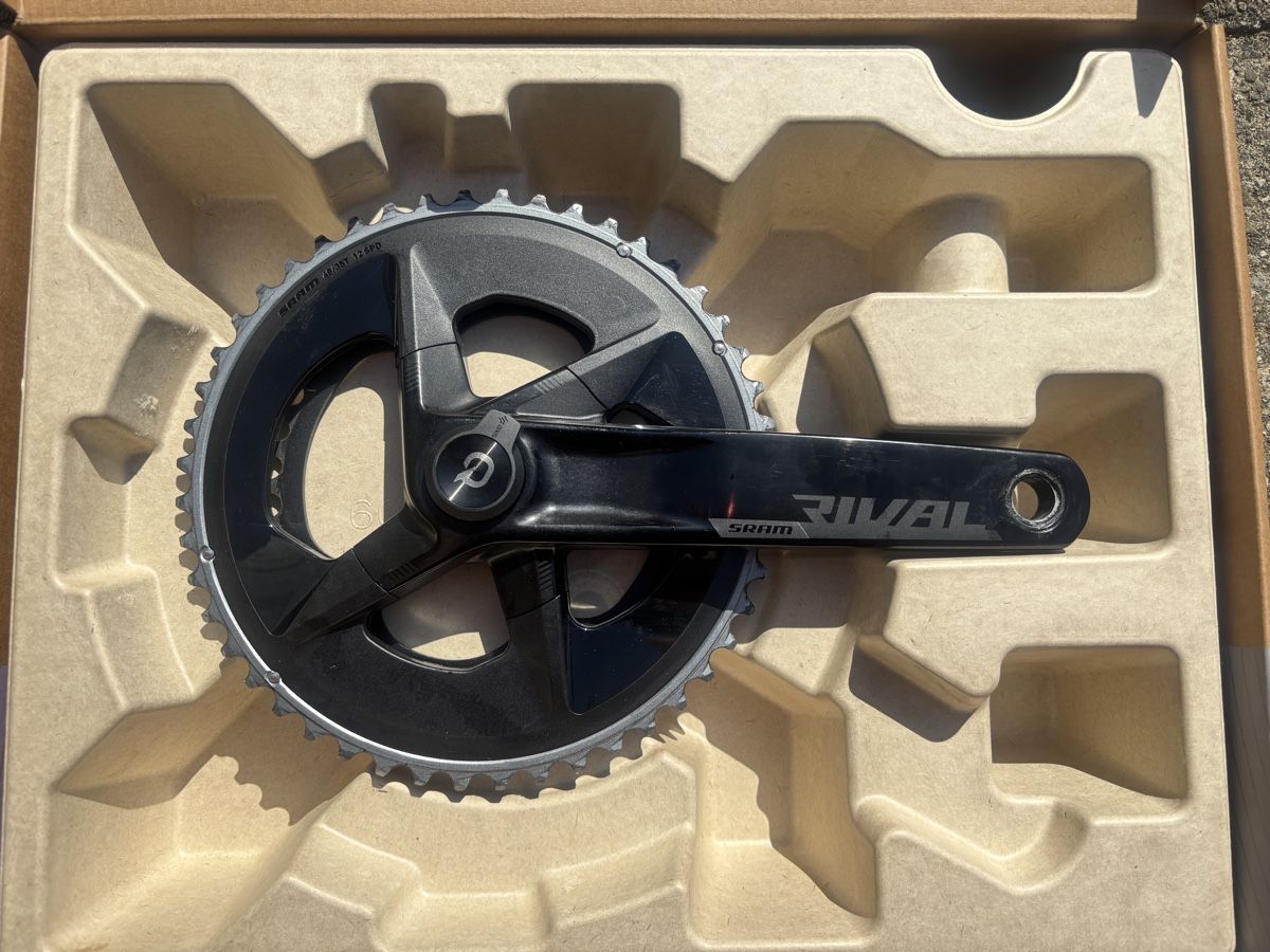Sram Pezzi di ricambio: SRAM Rival Kurbel mit Powermeter – Usato da Riedholz venduto da Elch121